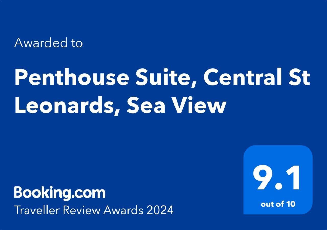Penthouse Suite, Sea View, Close To Shops, Beach And Train St Leonards-on-Sea Екстериор снимка